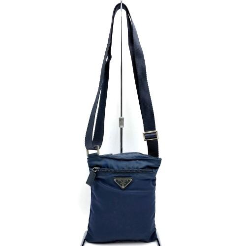 PRADA（プラダ） B7792 テスート ショルダーバッグ 三角プレート