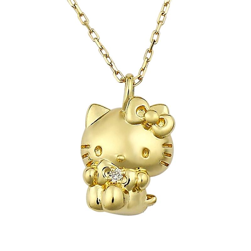 sanrio 【LF Concept】ハローキティ 18金 プチ ネックレス sanrio 【LF Concept】ハローキティ 18金 プチ ネックレス