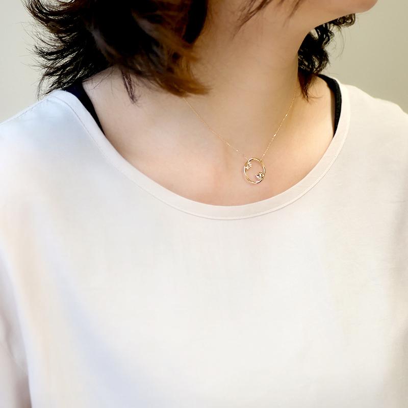 sanrio（サンリオ） 【LF Concept】ハローキティ 18金 オーバル