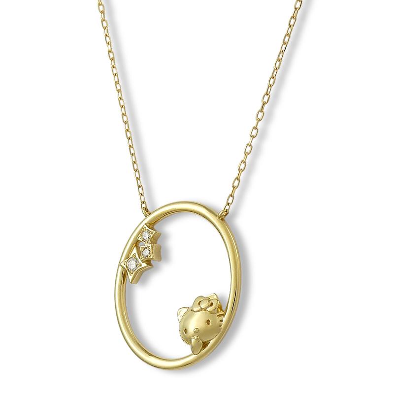 sanrio（サンリオ） 【LF Concept】ハローキティ 18金 オーバル