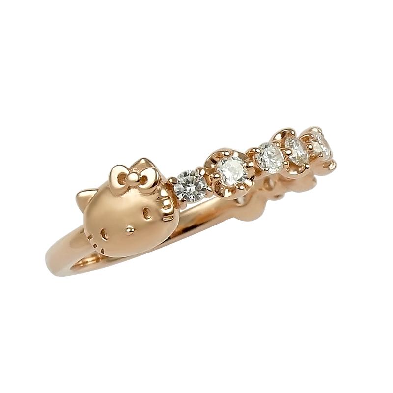 sanrio（サンリオ） 【ハローキティ】スパークルエタニティリング 指輪