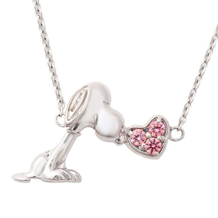 スヌーピー ヴィンテージハートネックレス  大人ジュエリーグッズ ギフト 誕生日 プレゼント におすすめJ-Plus限定品  嬉しい 送料無料 |  | 02