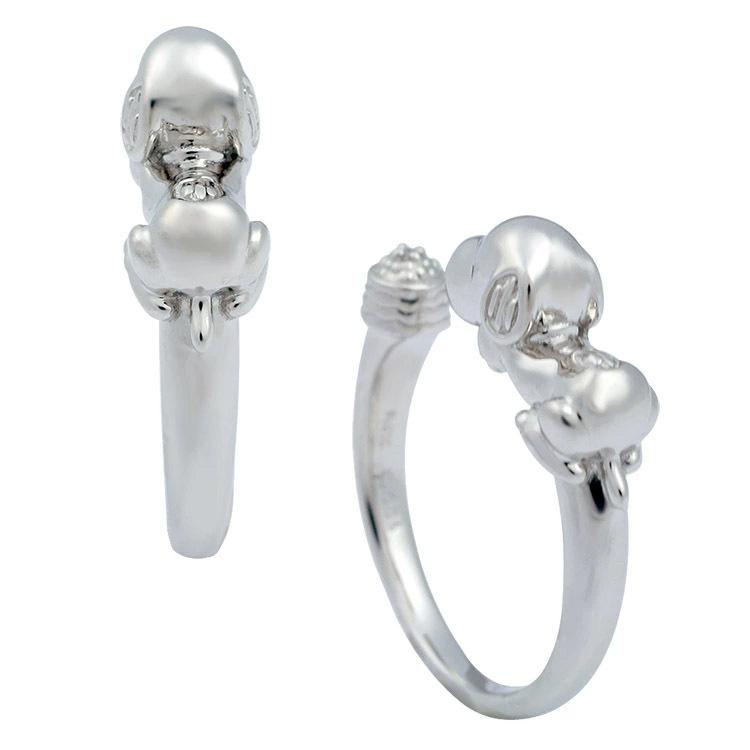 スヌーピー　k18 プラチナ　リング K18 SNOOPY ビンテージリングの買取実績 | 買取専門店さすがや