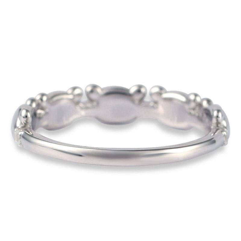 【リラノワ】リラックマ　フェイス シルエット エタニティ リング  レディース ジュエリー ギフト 指輪 シルバー ギフト  送料無料 | San-X | 15