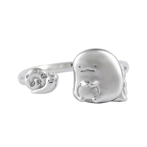 すみっコぐらし 【とかげ・にせつむり フォーク リング】 レディースジュエリー アクセサリー ギフト ラッピング無料 誕生日 記念日 女性 もらって嬉しい リング | San-X | 04