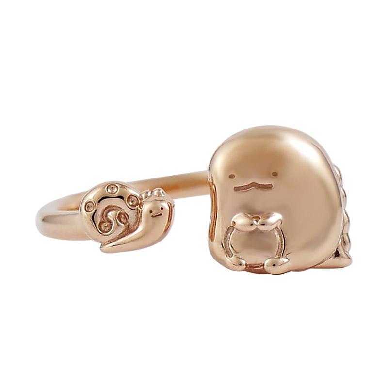 すみっコぐらし 【とかげ・にせつむり フォーク リング】 レディースジュエリー アクセサリー ギフト ラッピング無料 誕生日 記念日 女性 もらって嬉しい リング | San-X | 06