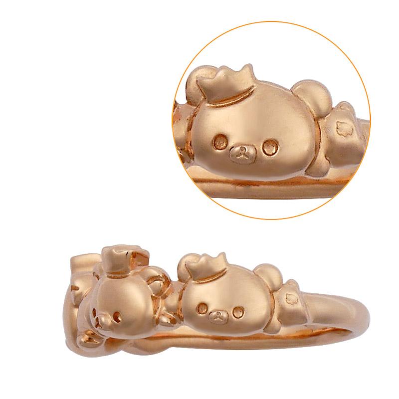 【リラノワ】クラウンオールスター リング＜リラックマ　コリラックマ　キイロイトリ　チャイロイコグマ＞  レディース ジュエリー ギフト 指輪  送料無料 | San-X | 13