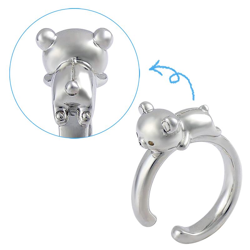 San-X（サンエックス） 【リラノワ】リラックマ シルバー イヤーカフ