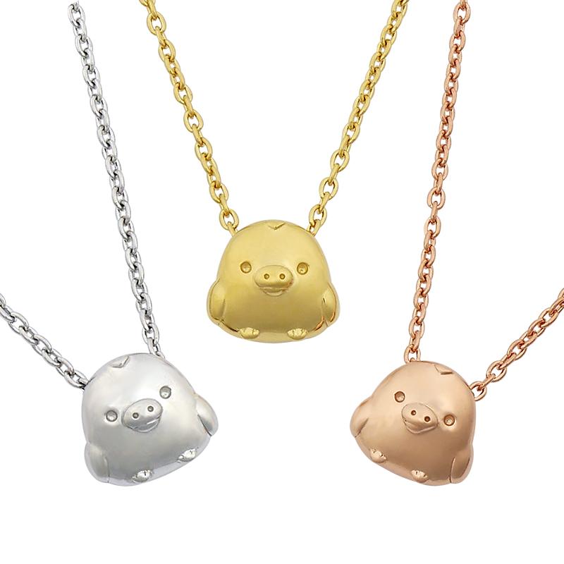 キイロイトリ ネックレス　レディース ジュエリー シルバー 誕生日 記念 贈り物 ギフト プレゼント くま ジュエリー アクセサリー 女性 | San-X | 04