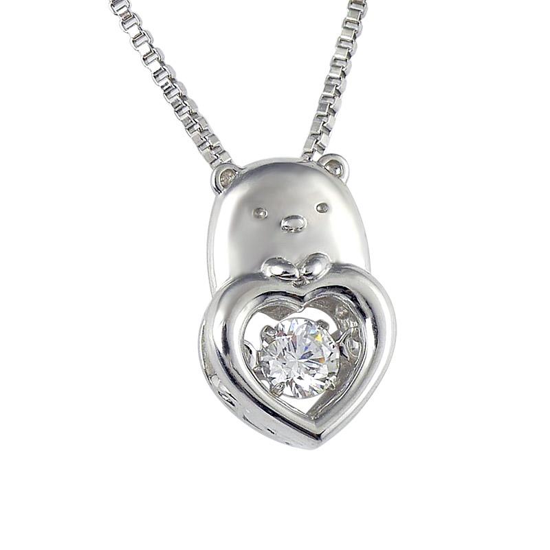 すみっコぐらし しろくま ダンシングストーン ネックレス レディース ジュエリー アクセサリー ギフト 誕生日 記念 | San-X | 10