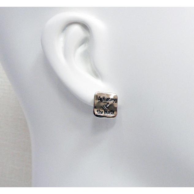 スヌーピー （タイプライター）スクエアピアス 大人 グッズ 誕生日プレゼント プレゼント ギフト ラッピング おすすめ 女性 レディースジュエリー | SNOOPY | 07