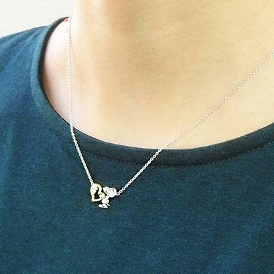 スヌーピー グッズ SNOOPY SN　オープンハートHUGペンダント  ギフト ラッピング | SNOOPY | 01