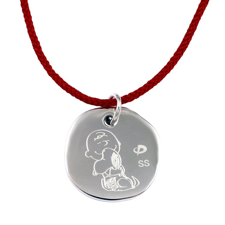 SNOOPY（スヌーピー） PEANUTS 「phitenモデル」 ネックレス サークル