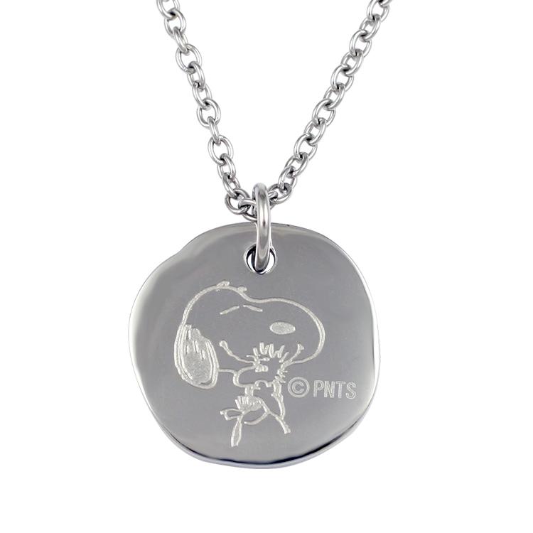 SNOOPY（スヌーピー） PEANUTS 「phitenモデル」ネックレス サークル