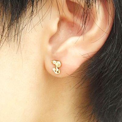 ピーナッツ スヌーピー グッズ 誕生日 プレゼント 女性 SNOOPY ふき出し＆ウォーキング ピアス ギフト | SNOOPY | 02