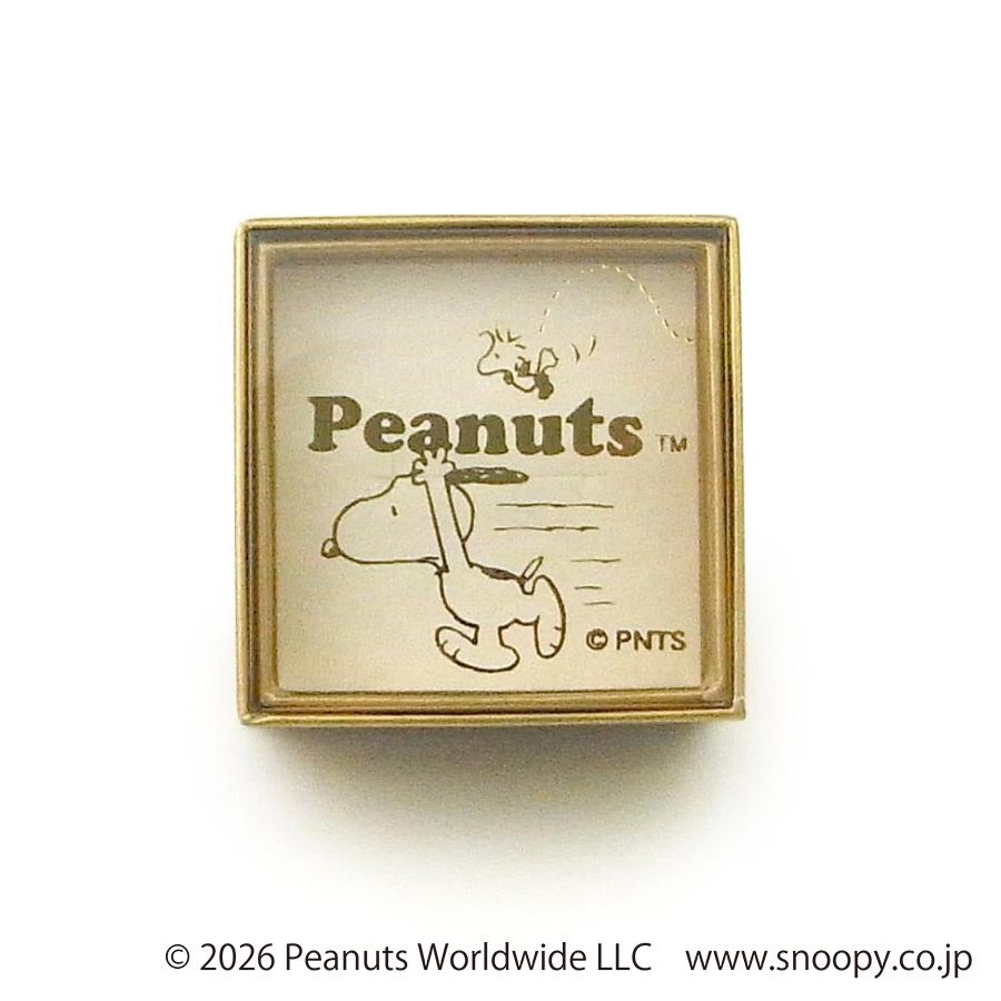 PEANUTS スヌーピー ブラザー フェイスシルバーリング 大人かわいい