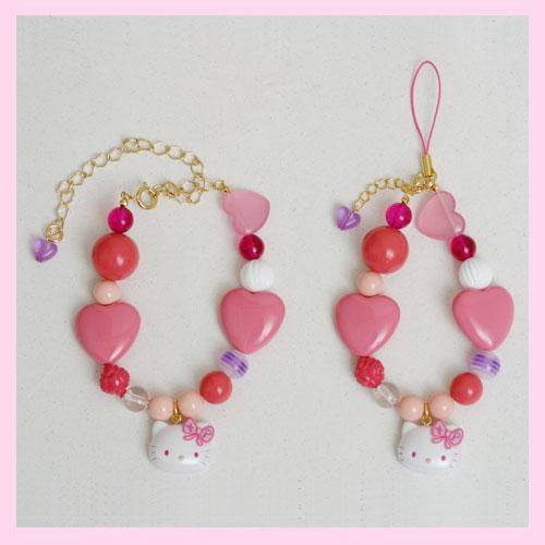 sanrio ハローキティ グッズ HELLO KITTY KITTY×tinkpink ストラップ 