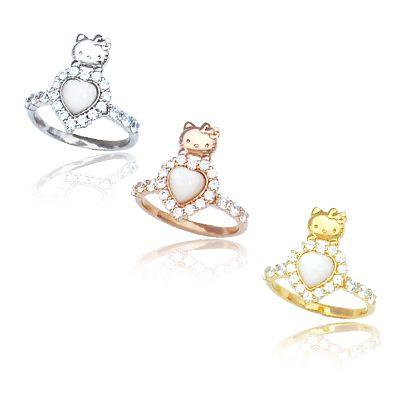 sanrio（サンリオ） ハローキティ ハート リング キティちゃん 大人