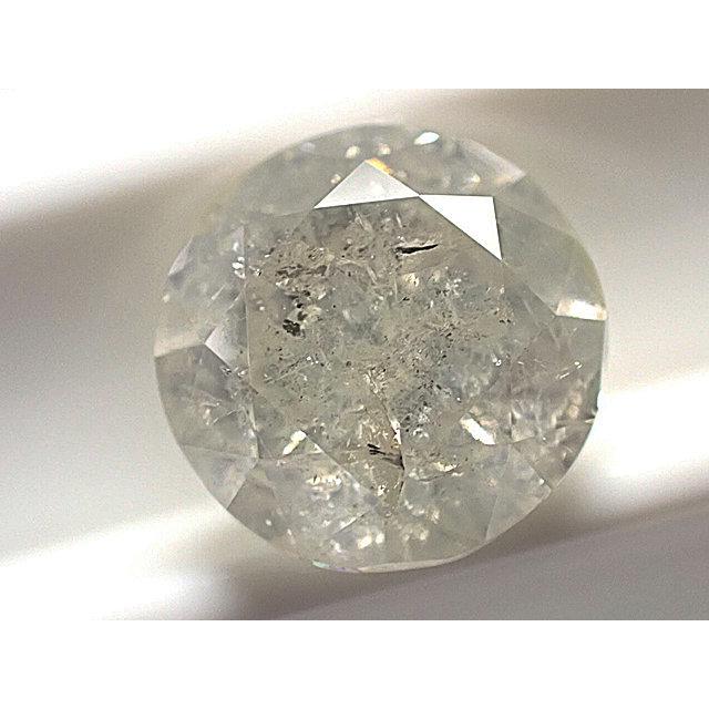 大粒 2ct ダイヤモンド ルース 2.002ct M I2 FAIR : ジュエリー 