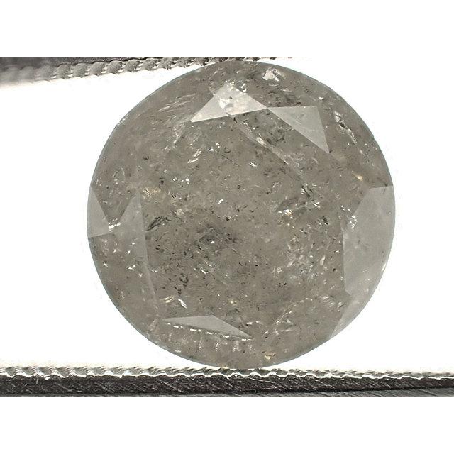大粒 5ct ダイヤモンド ルース 5.059ct K I3 POOR : ジュエリー
