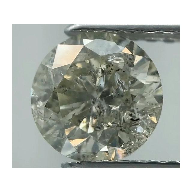 大粒 1ct ダイヤモンド ルース 1.034ct M I2 GOOD : ジュエリー 