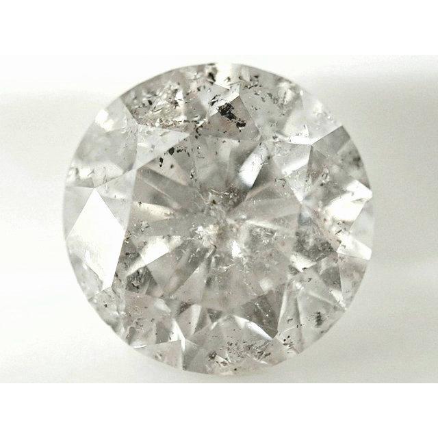 大粒 3ct ダイヤモンド ルース 3.275ct H I2 GOOD : ジュエリー
