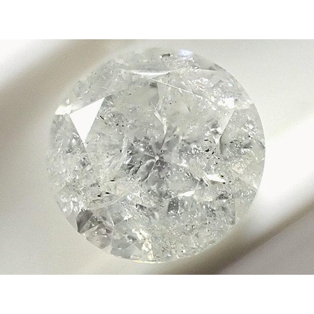 大粒 1ct ダイヤモンド ルース 1.071ct K I2 GOOD : cc-946 