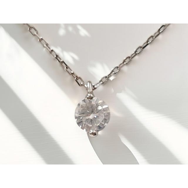 1粒ダイヤ 0.264ct F SI2 GOOD PT製 ダイヤモンドペンダント : dp-272 