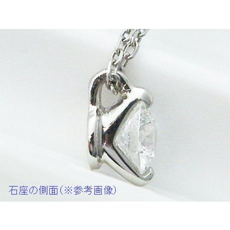 1粒ダイヤ 0.264ct F SI2 GOOD PT製 ダイヤモンド ペンダント 