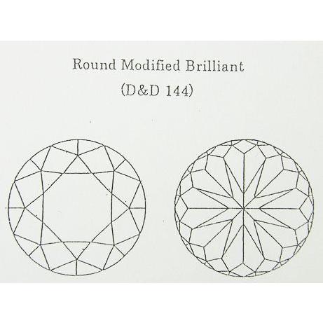 1粒ダイヤ 0.276ct I VS2 D&D 144面カット PT製 ダイヤモンド 