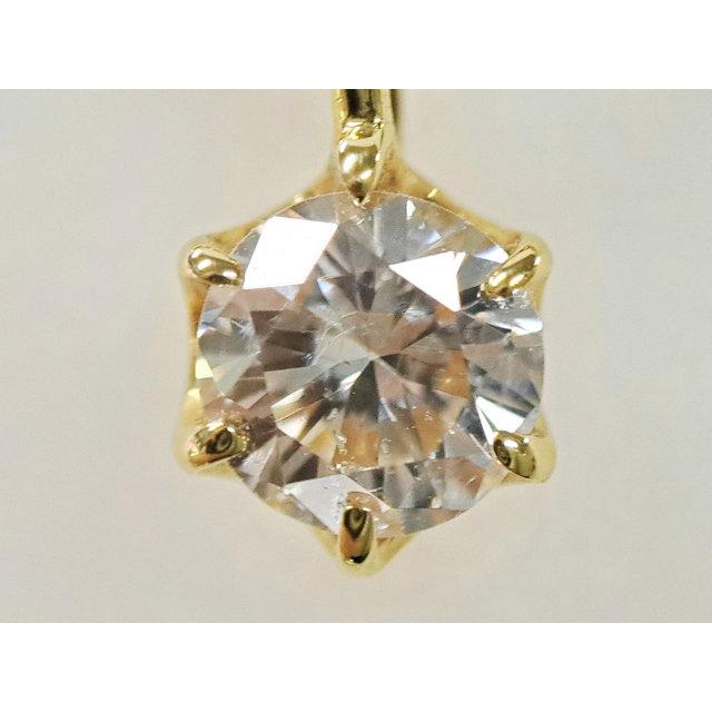１粒ダイヤ　0.276ct　J　SI2　GOOD　K18製　ダイヤモンド　ペンダント ネックレス_1