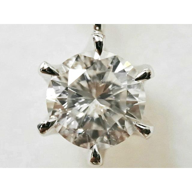 １粒ダイヤ　0.357ct　I　SI2　GOOD　PT製　ダイヤモンド　ペンダント ネックレス_1