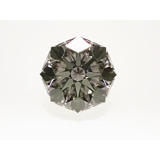 ダイヤモンド ルース 0.318ct G VS1 クリスタルムーン 74面カット H&C  