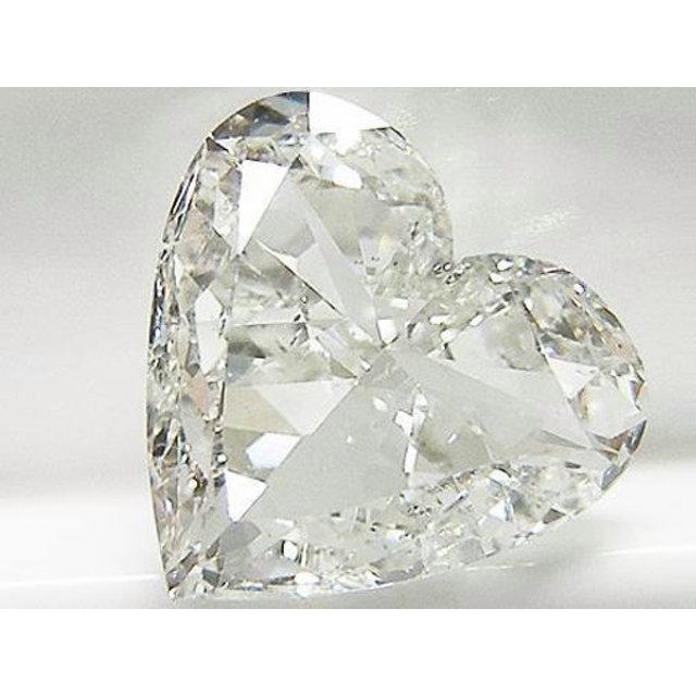 大粒 1ct ダイヤモンド ルース 1.036ct J SI2 ハートシェイプ 