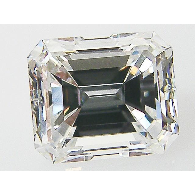 大粒 1ct ダイヤモンド ルース 1.018ct G VVS2 エメラルドカット  