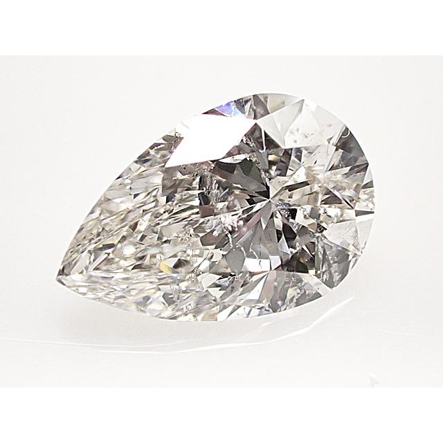 大粒 1ct ダイヤモンド ルース 1.011ct H SI2 ペアシェイプ : fs-1785 