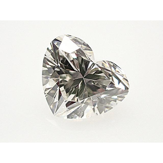 ダイヤモンド ルース 0.505ct H VS2 ハートシェイプ : ジュエリー 