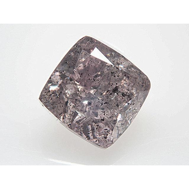 混色ピンクダイヤモンド ルース 0.500ct FANCY GRAY PURPLISH PINK I1 