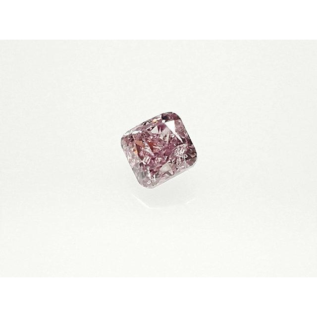 ピンクダイヤモンド ルース 0.090ct FANCY PURPLE PINK I1 