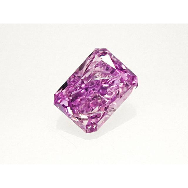ピンクダイヤモンド ルース 0.184ct FANCY VIVID PURPLE PINK I1 