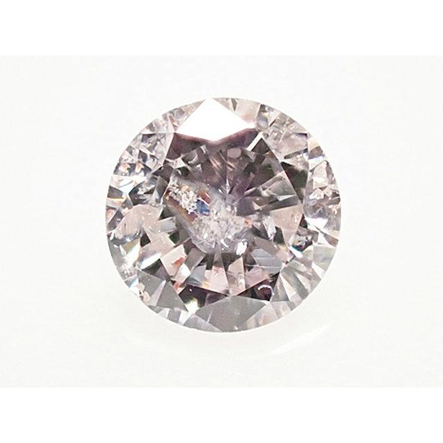 ピンクダイヤモンド ルース 0.234ct VERY LIGHT PURPLISH PINK I1 