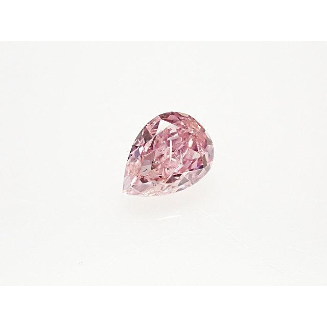 ピンクダイヤモンド ルース 0.121ct FANCY PINK I1 : ジュエリー 