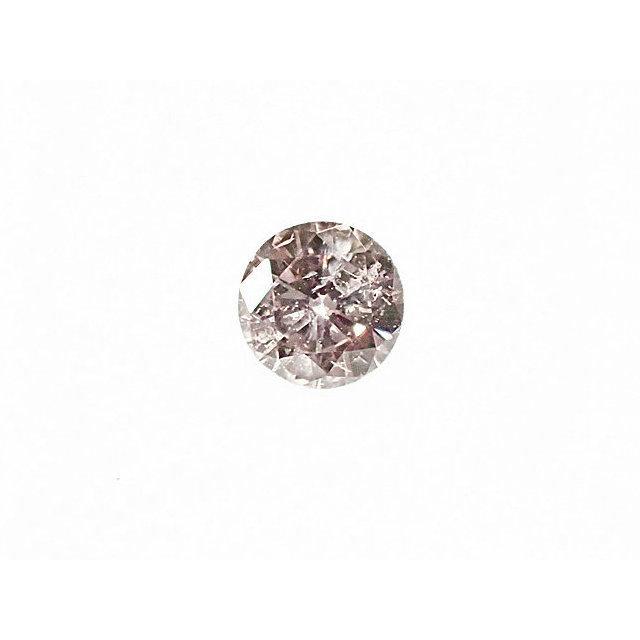 ピンクダイヤモンド ルース 0.080ct VERY LIGHT PINK I1