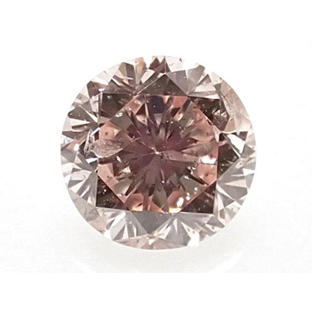 ピンクダイヤモンド ルース 0.335ct FANCY ORANGY PINK I1 2a型 