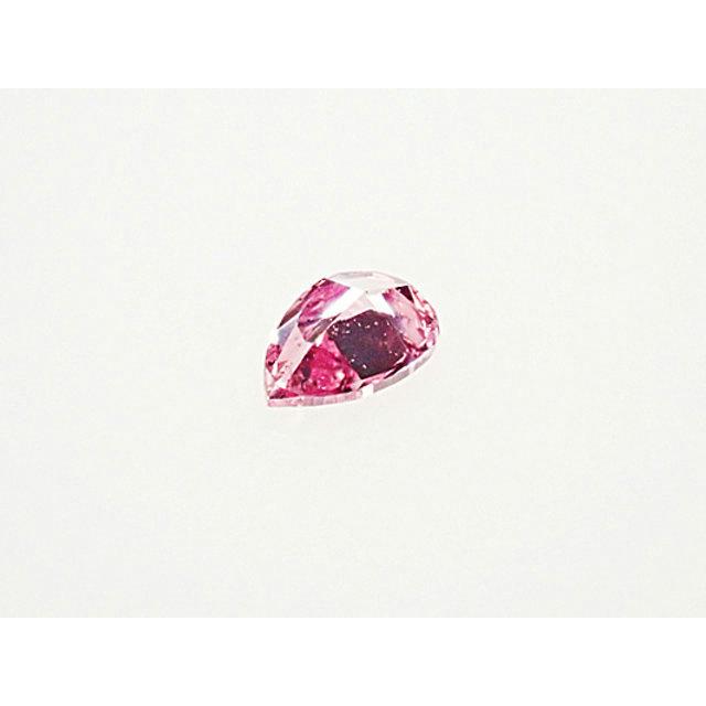 ピンクダイヤモンド ルース 0.039ct FANCY VIVID PURPLISH PINK SI2 