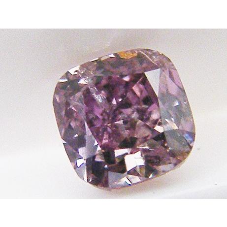 ピンクダイヤモンド ルース　0.334ct　FANCY DEEP PURPLE PINK　I1｜jewelry-converter