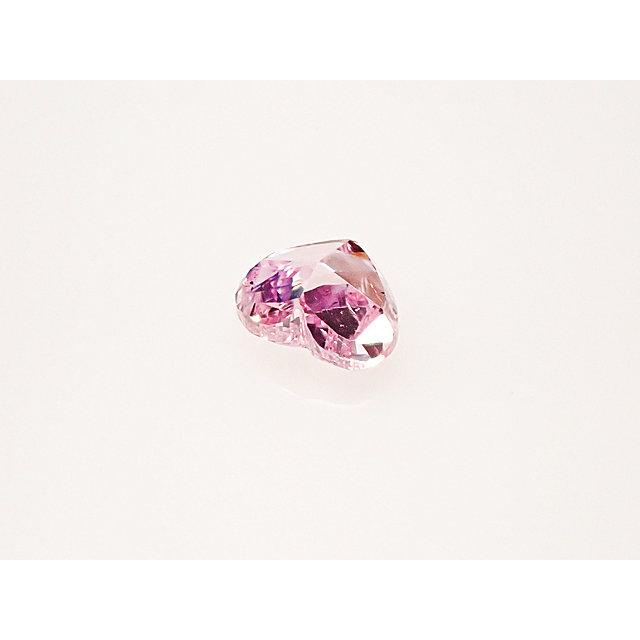 ピンクダイヤモンド ルース 0.102ct FANCY VIVID PURPLISH PINK SI2 