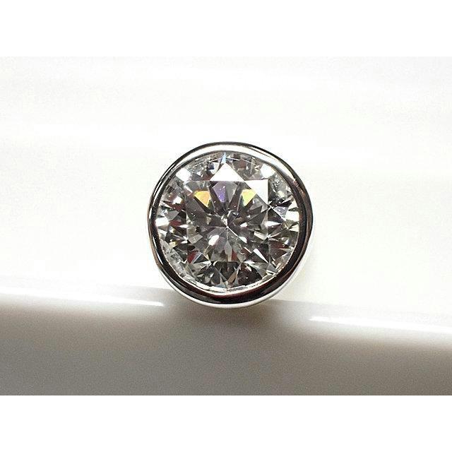 0.358ct H SI2 VERYGOOD PT900製 ダイヤモンド シングル(片耳)ピアス