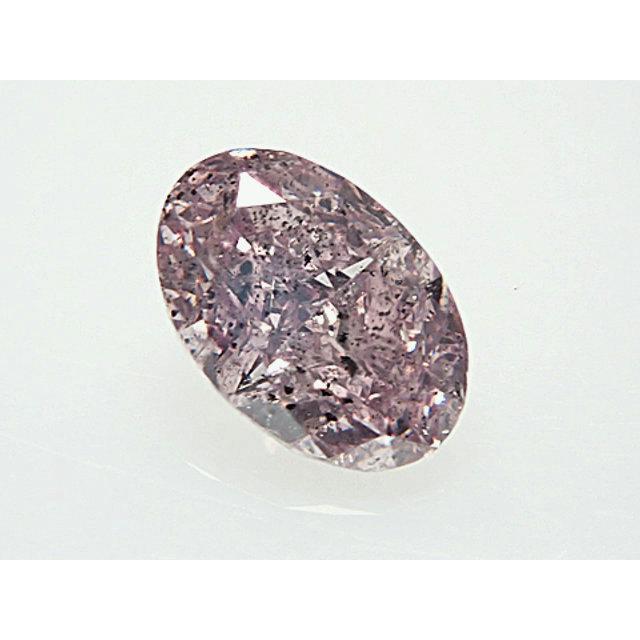 パープルダイヤモンド ルース 0.189ct FANCY GRAYISH PINKISH PURPLE 