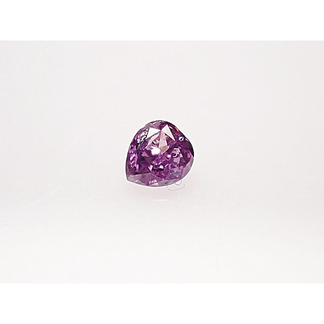 パープルダイヤモンド ルース 0.069ct FANCY DEEP PINK PURPLE I1 : pu